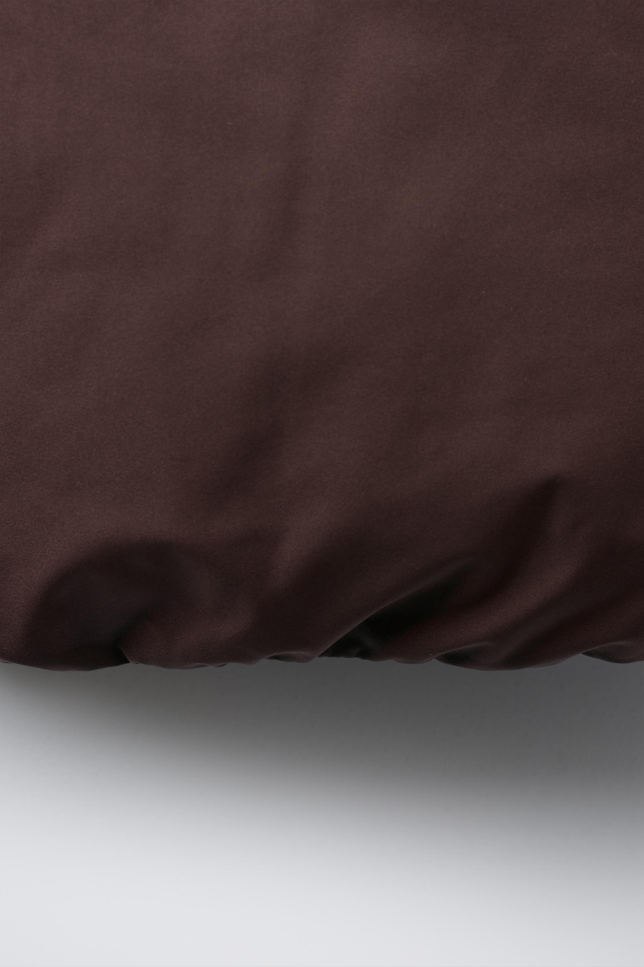 HOODED WATER REPELLENT PUFFER COAT